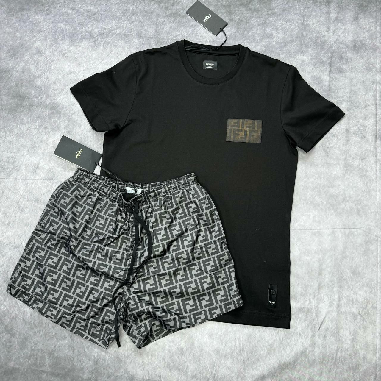 fendi shorts en setjes